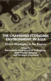 The changing economic environment in Asia : firms' strategies in the region