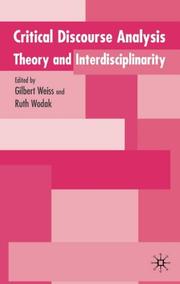 Critical discourse analysis : theory and interdisciplinarity