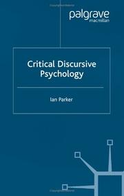 Critical discursive psychology