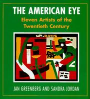Cover of: The American eye: eleven artists of the twentieth century