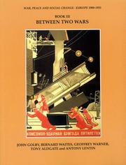 Cover of: Between two wars