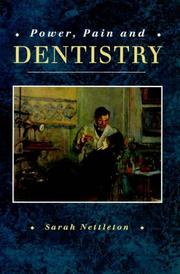 Cover of: Power, pain, and dentistry