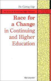 Race for a change in continuing and higher education