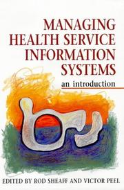 Managing health service information systems : an introduction