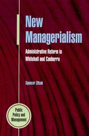 New managerialism : administrative reform in Whitehall and Canberra