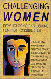 Cover of: Challenging Women by Erica Burman