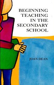 Beginning teaching in the secondary school