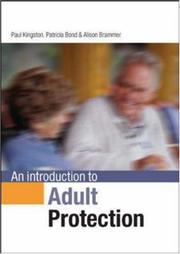 Cover of: An Introduction to Adult Protection