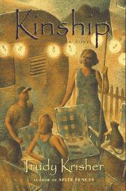 Cover of: Kinship by Trudy Krisher