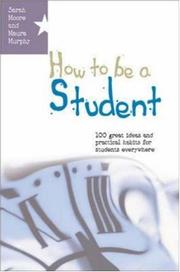 Cover of: How to be a student