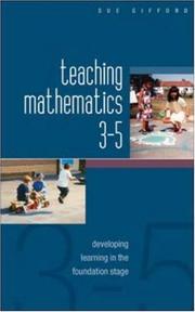 Teaching mathematics 3-5 : developing learning in the foundation stage