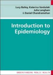 Introduction to epidemiology