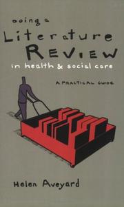 Doing a literature review in health and social care : a practical guide