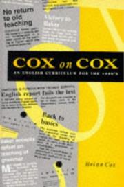 Cox on Cox : an English curriculum for the 1990s