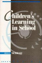 Cover of: Children's Learning in School (Curriculum and Learning)