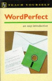 WordPerfect by Ann Elms, Fenella Deards