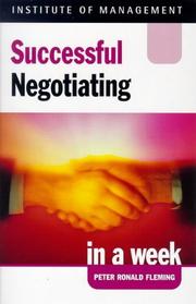 Successful negotiating in a week