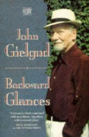 Cover of: Backward Glances by John Gielgud