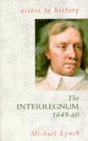 Cover of: The Interregnum, 1649-60