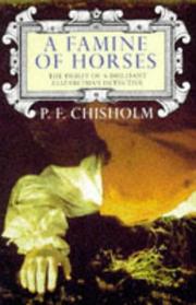 Cover of: A FAMINE OF HORSES