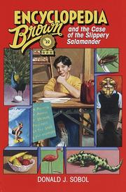 Cover of: Encyclopedia Brown and the case of the slippery salamander