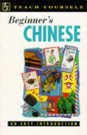Cover of: Beginner's Chinese (Teach Yourself: Beginner's)