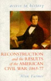 Reconstruction and the results of the American Civil War 1865-1877