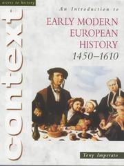 An introduction to early modern European history, 1450-1610