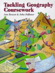 Cover of: Tackling Geography Coursework