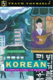 Korean : a complete course for beginners