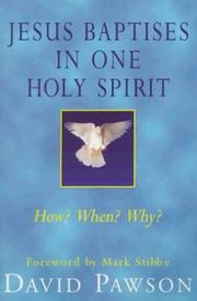 Jesus baptises in one Holy Spirit : who? how? when? why?