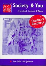 Society & you. Teacher's resource