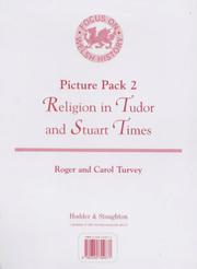 Focus on Welsh history. Picture pack 2 : Religion in Tudor and Stuart times