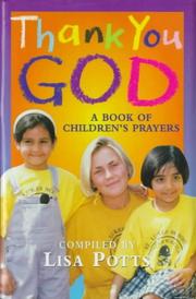 Thank you God : a book of children's prayers