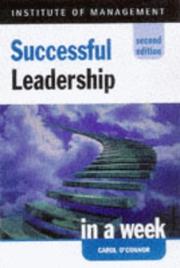 Successful leadership in a week