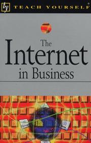 Cover of: Internet in Business (Teach Yourself Business & Professional)