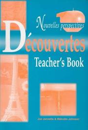 Nouvelles perspectives : découvertes. Teacher's book