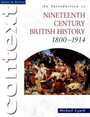 Cover of: Introduction to Nineteenth Century British History 1800-1914