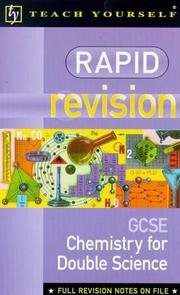 GCSE chemistry for double science