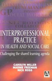 Cover of: Interprofessional Practice in Health and Social Care