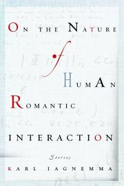 Cover of: On the nature of human romantic interaction