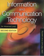 Cover of: Information and communication technology for advanced level by Julian Mott, Anne Leeming