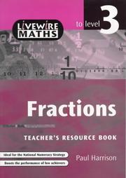 Fractions to Level 3. Teacher's resource book