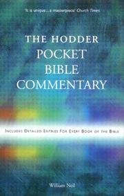 The Hodder pocket Bible commentary