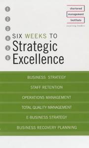 Six weeks to strategic excellence