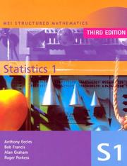 Cover of: MEI Statistics (MEI Structured Mathematics (A+AS Level)) by Roger Porkess, Alan Graham, Liam Hennessey, Anthony Eccles