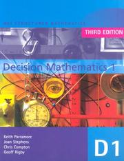 Cover of: MEI Decision Mathematics (MEI Structured Mathematics (A+AS Level))