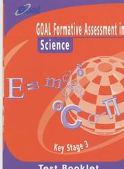 GOAL formative assessment in science. Key stage 3, Test booklet