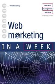 Cover of: Successful Web Marketing in a Week (In a Week)