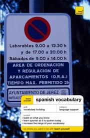 Spanish vocabulary